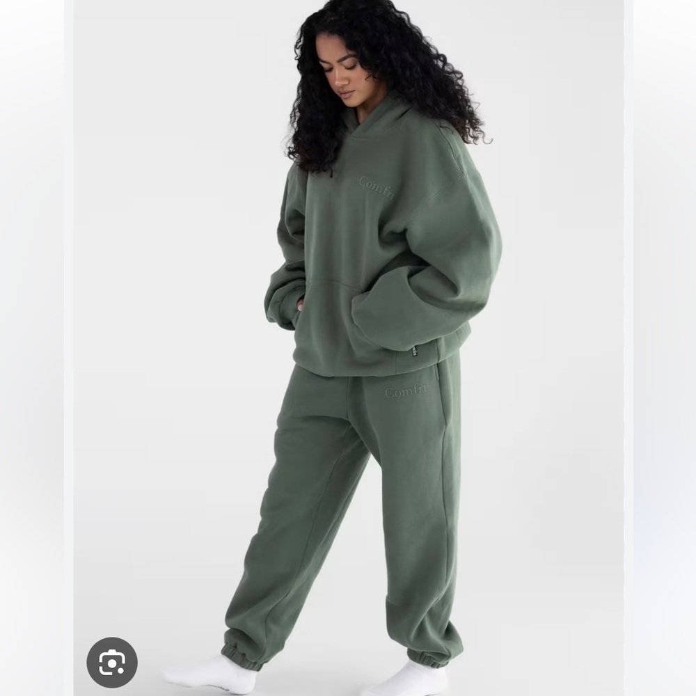 Comfy Olive Green Women's Hoodie